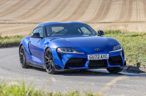 Toyota GR Supra 2022 front cornering