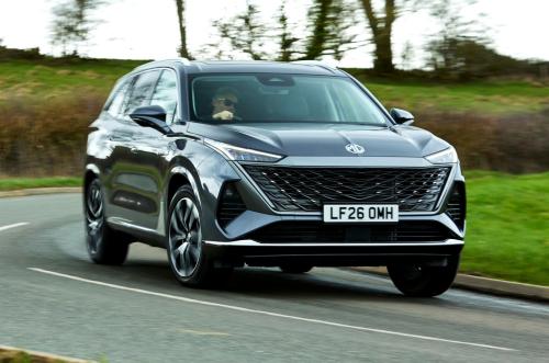 MG S9 PHEV front dynamic