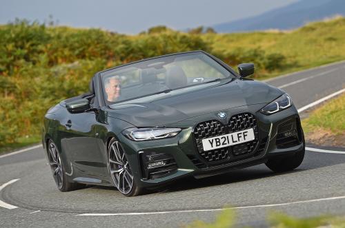 Used BMW 4 Series Convertible 2021-present front cornering