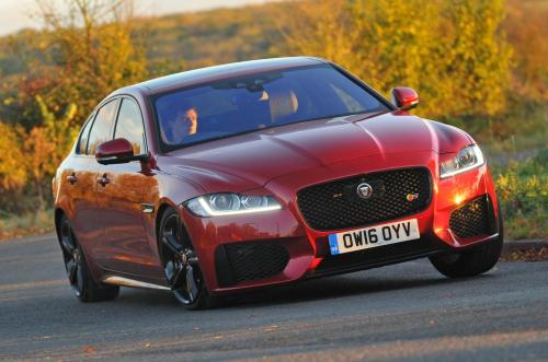 Used Jaguar XF saloon 2015-2024 front cornering 
