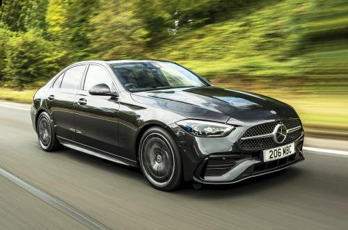 Used Mercedes C-Class 2021-present front driving