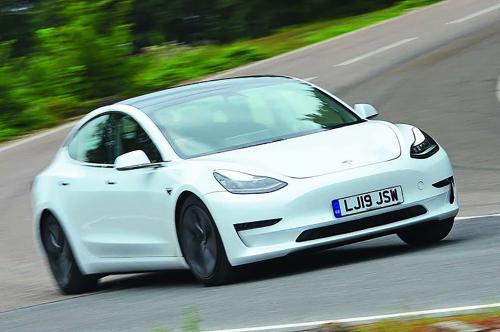 Used Tesla Model 3 2019-present front cornering