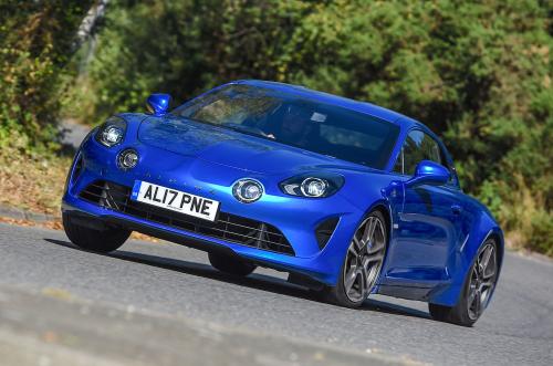 Used Alpine A110 2018-present front cornering blue
