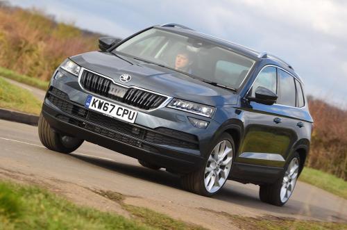 Used Skoda Karoq 2017-present front cornering
