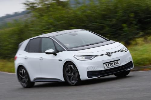 Used Volkswagen ID 3 2020-present front cornering white