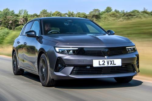 Vauxhall Astra front right driving