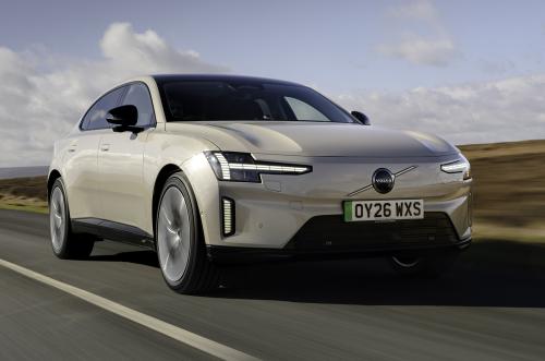 Volvo ES90 driving front right