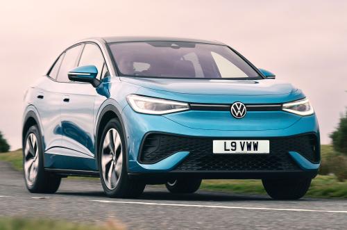 Volkswagen ID 5 front right driving