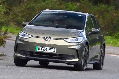 VW ID 3 front cornering